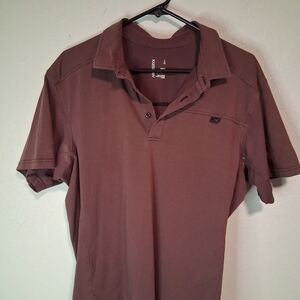 Arc'teryx Quality Men’s Polo Shirt Brown Size Large Fair Condition See Pictures